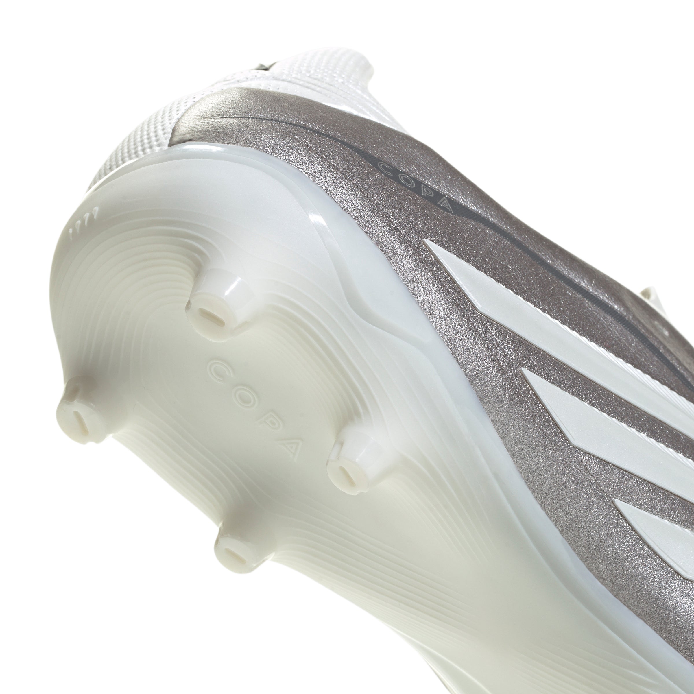 adidas Copa Pure IV League FG Firm Ground Soccer Cleats - Taupe Metallic/ Zero Metallic /Night Metallic