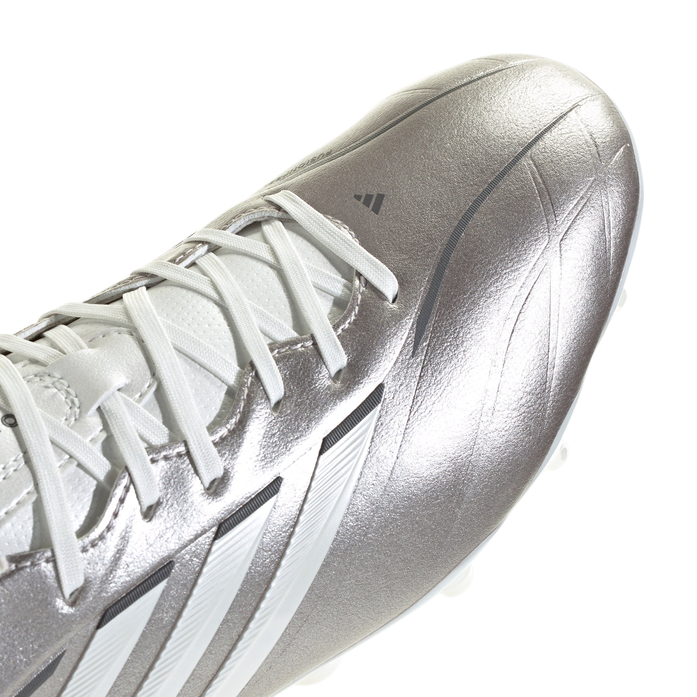 adidas Copa Pure IV League FG Firm Ground Soccer Cleats - Taupe Metallic/ Zero Metallic /Night Metallic