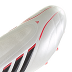 adidas Copa Pure IV League FG Firm Ground Soccer Cleat -Zero Metalic / Core Black / Lucid Red
