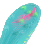 adidas F50 Elite Messi Junior FG Firm Ground Soccer Cleats- Cloud White / Lucid Pink / Flash Aqua