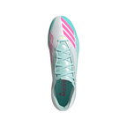 adidas Messi F50 Pro FG Firm Ground Soccer Cleats-Cloud White / Lucid Pink / Flash Aqua