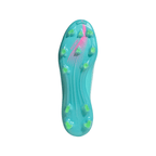adidas Messi F50 Pro FG Firm Ground Soccer Cleats-Cloud White / Lucid Pink / Flash Aqua
