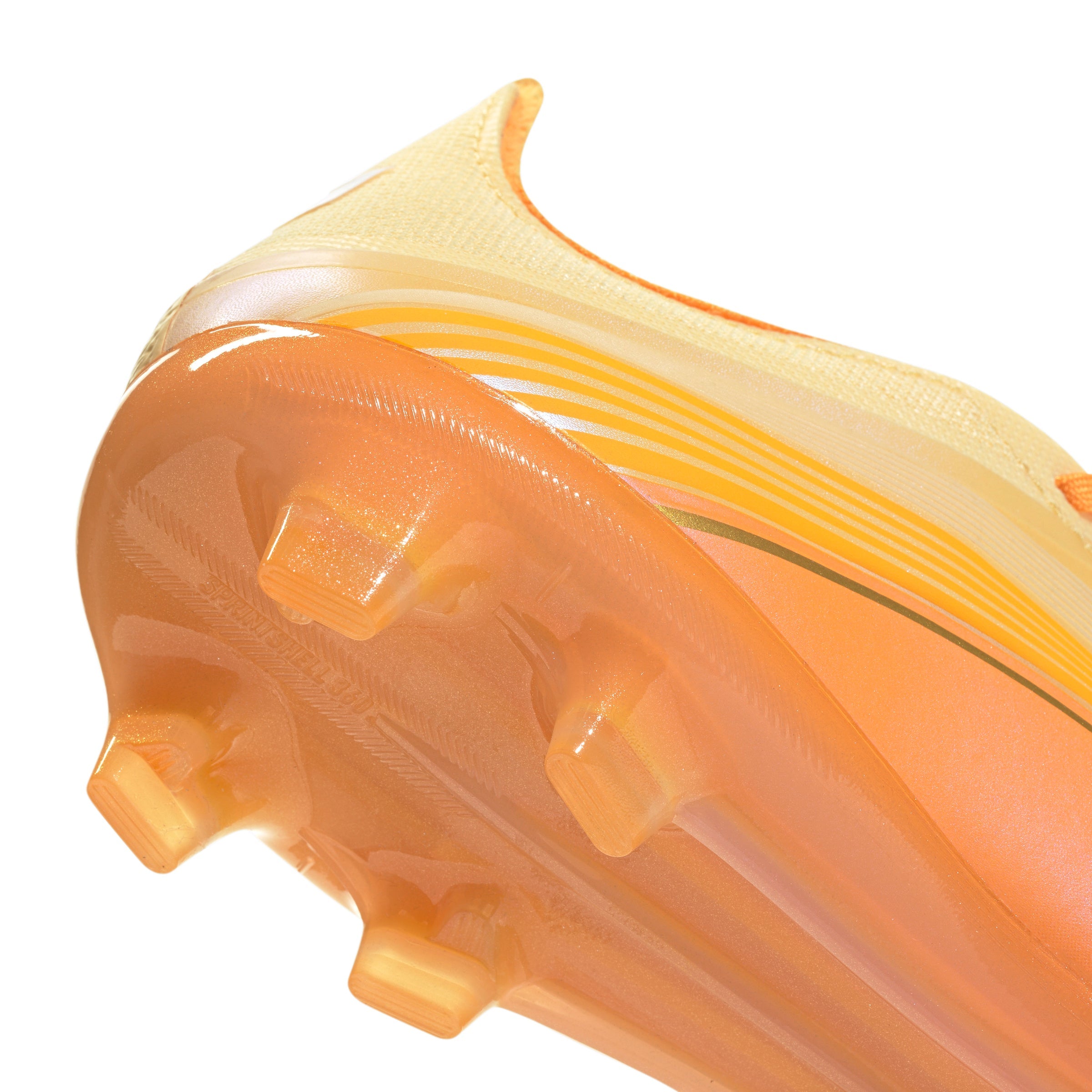 adidas Messi F50 Pro FG Firm Ground Soccer Cleats-Ice Tangerine / Gold Metallic / Pure Tangerine
