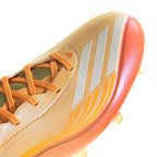 adidas Messi F50 Pro FG Firm Ground Soccer Cleats-Ice Tangerine / Gold Metallic / Pure Tangerine