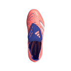 adidas Predator League FoldTongue Turf Soccer Cleat - Signal Coral / Cloud White / Beam Orange