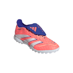 adidas Predator League FoldTongue Turf Soccer Cleat - Signal Coral / Cloud White / Beam Orange