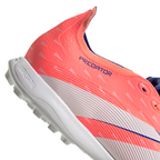 adidas Predator League FoldTongue Turf Soccer Cleat - Signal Coral / Cloud White / Beam Orange