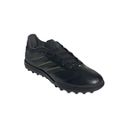 adidas Copa Pure 3 League TF Turf Soccer Cleat -Core Black / Dgh Solid Grey / Lucid Lemon