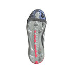 adidas Predator Elite FT FG Junior Fold-Tongue Firm Ground Soccer Cleat- Iron Metallic / Zero Metalic / Lucid Red