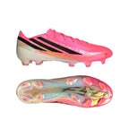 adidas F50 Hyperfast Elite FG Firm Ground Soccer Cleats- Solar Turbo / Core Black / Gold Metallic