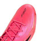 adidas F50 Hyperfast Elite FG Firm Ground Soccer Cleats- Solar Turbo / Core Black / Gold Metallic