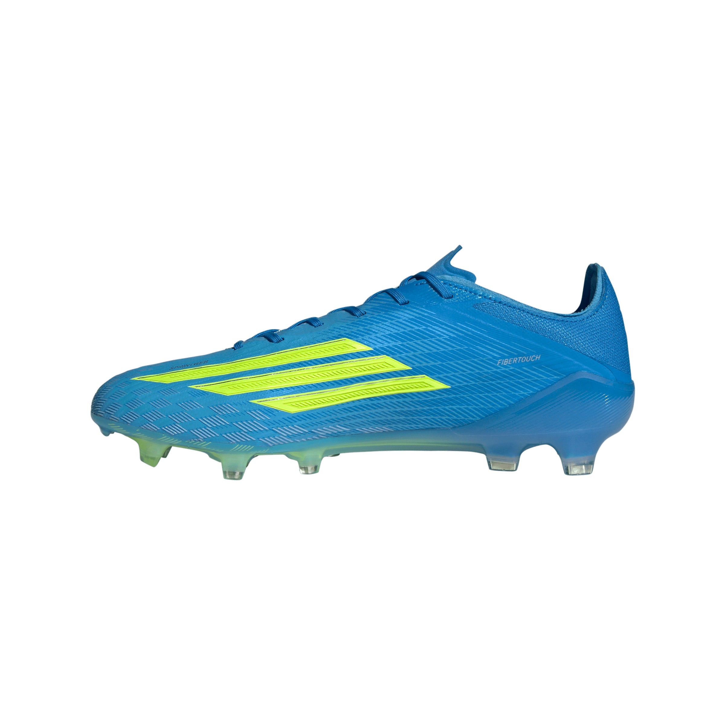 adidas F50 Elite FG Firm Ground Soccer Cleats-Lucid Ray Blue/Team Solar Yellow 2/ Lucid Aquamarine