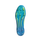 adidas F50 Elite Laceless FG Firm Ground Soccer Cleats- Lucid Ray Blue / Team Solar Yellow 2 / Lucid Aquamarine