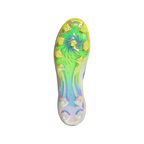 adidas Women’s F50 Sparkfusion Elite Mid FG Firm Ground/Artificial Grass - Cloud White / Iron Metallic / Hi-Res Yellow