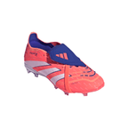 adidas Predator Junior Elite Fold Tongue  FG Firm Ground Soccer Cleat - Signal Coral / Cloud White / Beam Orange