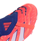 adidas Predator Junior Elite Fold Tongue  FG Firm Ground Soccer Cleat - Signal Coral / Cloud White / Beam Orange