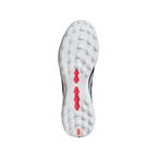 adidas Predator Pro Fold Tongue FT TF Turf Soccer Cleat - Core Black / Cloud White / Lucid Red