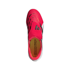 adidas Predator Pro Fold Tongue FT TF Turf Soccer Cleat -Lucid Red / Core Black / Cloud White