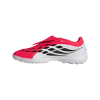 adidas Predator Pro Fold Tongue FT TF Turf Soccer Cleat -Lucid Red / Core Black / Cloud White