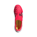 adidas Predator League FoldTongue Turf Soccer Cleat -Lucid Red / Core Black / Cloud White