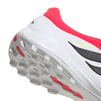 adidas Predator League FoldTongue Turf Soccer Cleat -Lucid Red / Core Black / Cloud White