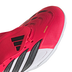 adidas Predator League FoldTongue Turf Soccer Cleat -Lucid Red / Core Black / Cloud White