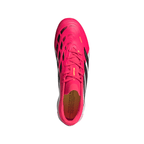 adidas Predator League FG Firm Ground Soccer Cleats-Lucid Red / Core Black / Cloud White