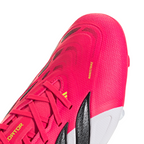 adidas Predator League FG Firm Ground Soccer Cleats-Lucid Red / Core Black / Cloud White