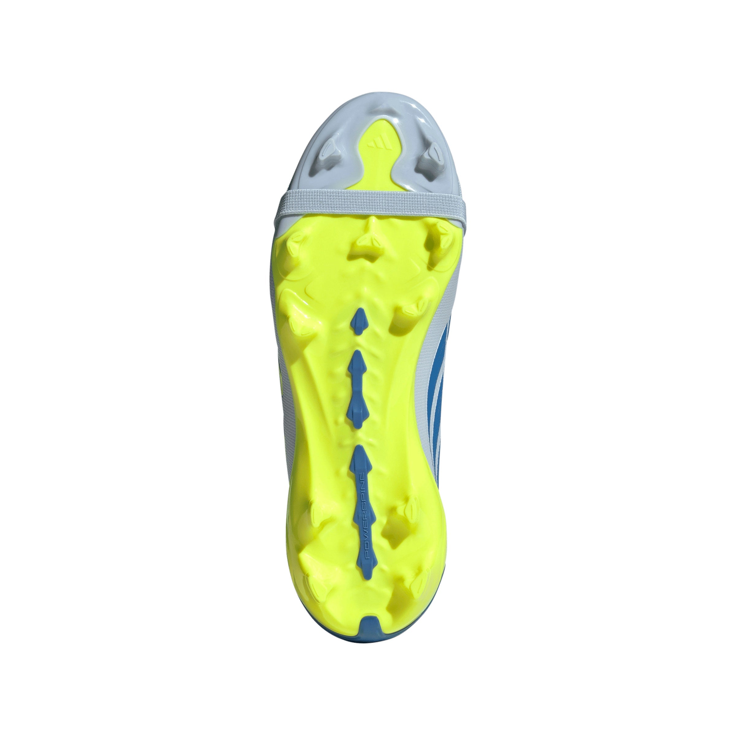 adidas Predator League FoldTongue  FT FG Junior Firm Ground Soccer Cleat - Crystal Sky / Ray Blue / Team Solar Yellow 2