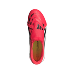 adidas Predator League FoldTongue  FT FG Junior Firm Ground Soccer Cleat - Lucid Red / Core Black / Cloud White