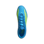 adidas F50 Pro FG Firm Ground Soccer Cleats- Lucid Ray Blue / Team Solar Yellow 2 / Lucid Aquamarine