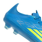 adidas F50 Pro FG Firm Ground Soccer Cleats- Lucid Ray Blue / Team Solar Yellow 2 / Lucid Aquamarine