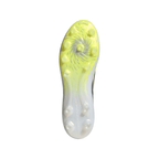 adidas F50 Sparkfusion Pro FG Women’s Firm Ground Soccer Cleat - Cloud White / Iron Metallic / Hi-Res Yellow