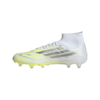 adidas F50 Sparkfusion Pro FG Women’s Firm Ground Soccer Cleat - Cloud White / Iron Metallic / Hi-Res Yellow
