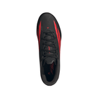 adidas F50 League TF Turf Soccer Cleats - Core Black / Lucid Red / Core Black