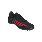 adidas F50 League TF Turf Soccer Cleats - Core Black / Lucid Red / Core Black