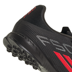 adidas F50 League TF Turf Soccer Cleats - Core Black / Lucid Red / Core Black