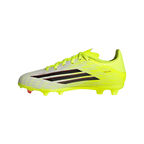 adidas F50 League Junior FG Firm Ground Soccer Cleats- Team Solar Yellow 2 / Core Black / Lucid Red