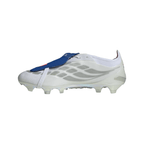 adidas Predator Jude Bellingham Elite FoldTongue FT FG Firm Ground Soccer Cleats- Cloud White / Zero Metalic / Royal Blue