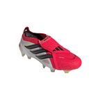 adidas Predator Elite FoldTongue FT FG Firm Ground Soccer Cleats- Lucid Red / Core Black / Cloud White
