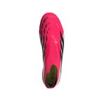adidas Predator Elite Laceless FG Firm Ground Soccer Cleat - Lucid Red / Core Black / Cloud White