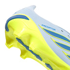 adidas Predator League FoldTongue FG Firm Ground Soccer Cleat - Crystal Sky/Ray Blue/Team Solar Yellow 2