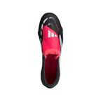 adidas Predator Pro Fold Tongue FT FG Firm Ground Soccer Cleat -Core Black / Cloud White / Lucid Red