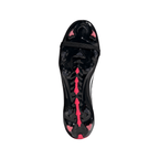 adidas Predator Pro Fold Tongue FT FG Firm Ground Soccer Cleat -Core Black / Cloud White / Lucid Red