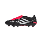 adidas Predator Pro Fold Tongue FT FG Firm Ground Soccer Cleat -Core Black / Cloud White / Lucid Red