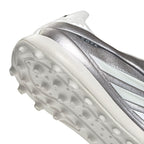 adidas Copa Pure IV League TF Turf Soccer Cleats- Taupe Metallic/ Zero Metallic / Night Metallic