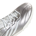 adidas Copa Pure IV League TF Turf Soccer Cleats- Taupe Metallic/ Zero Metallic / Night Metallic
