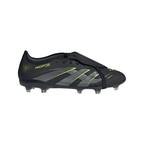 adidas Predator Pro Fold Tongue FT FG Firm Ground Soccer Cleat -Core Black / Carbon / Lucid Lemon