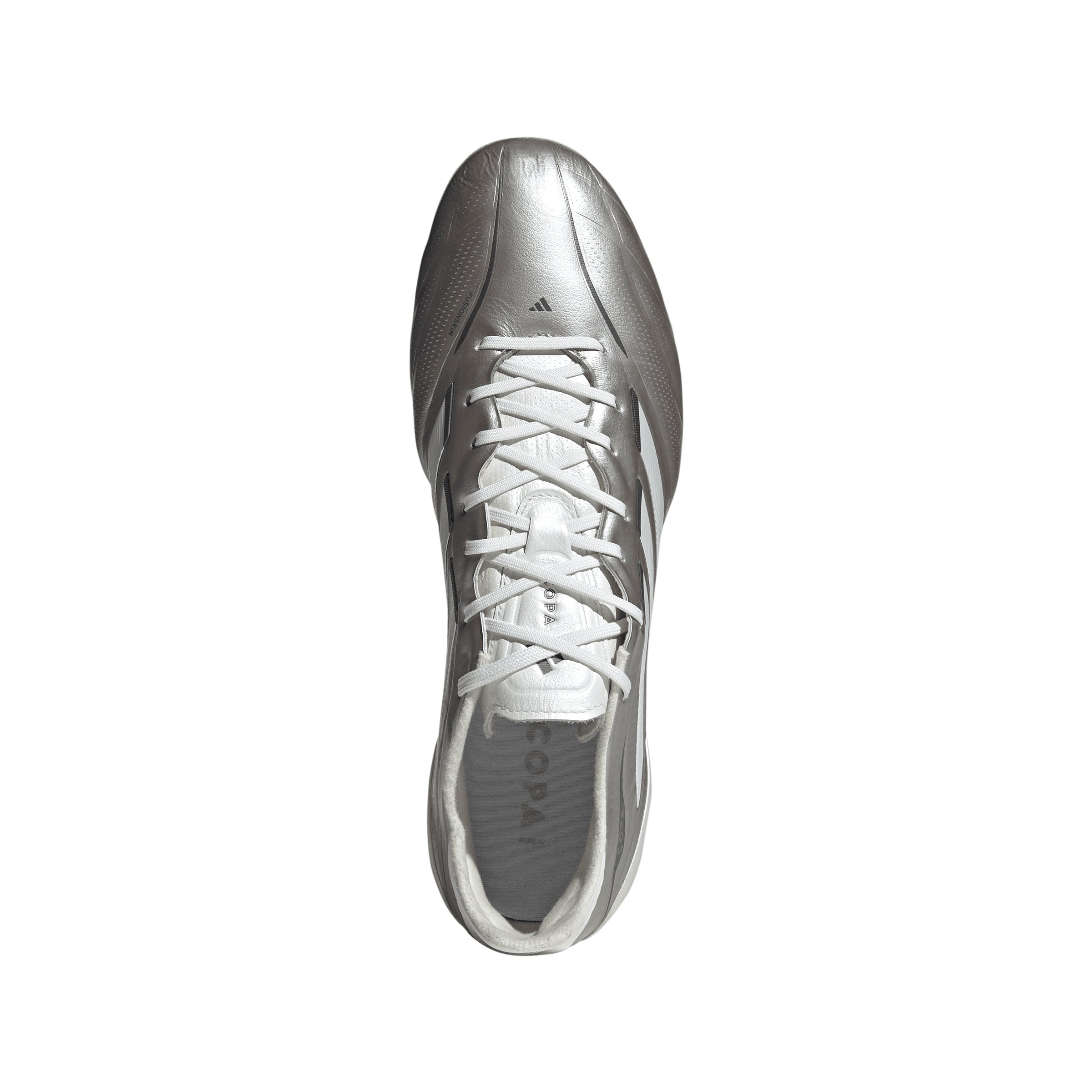 adidas Copa Pure IV Elite FG Firm Ground Soccer Cleats- Taupe Metallic/Zero Metallic/Night Metallic