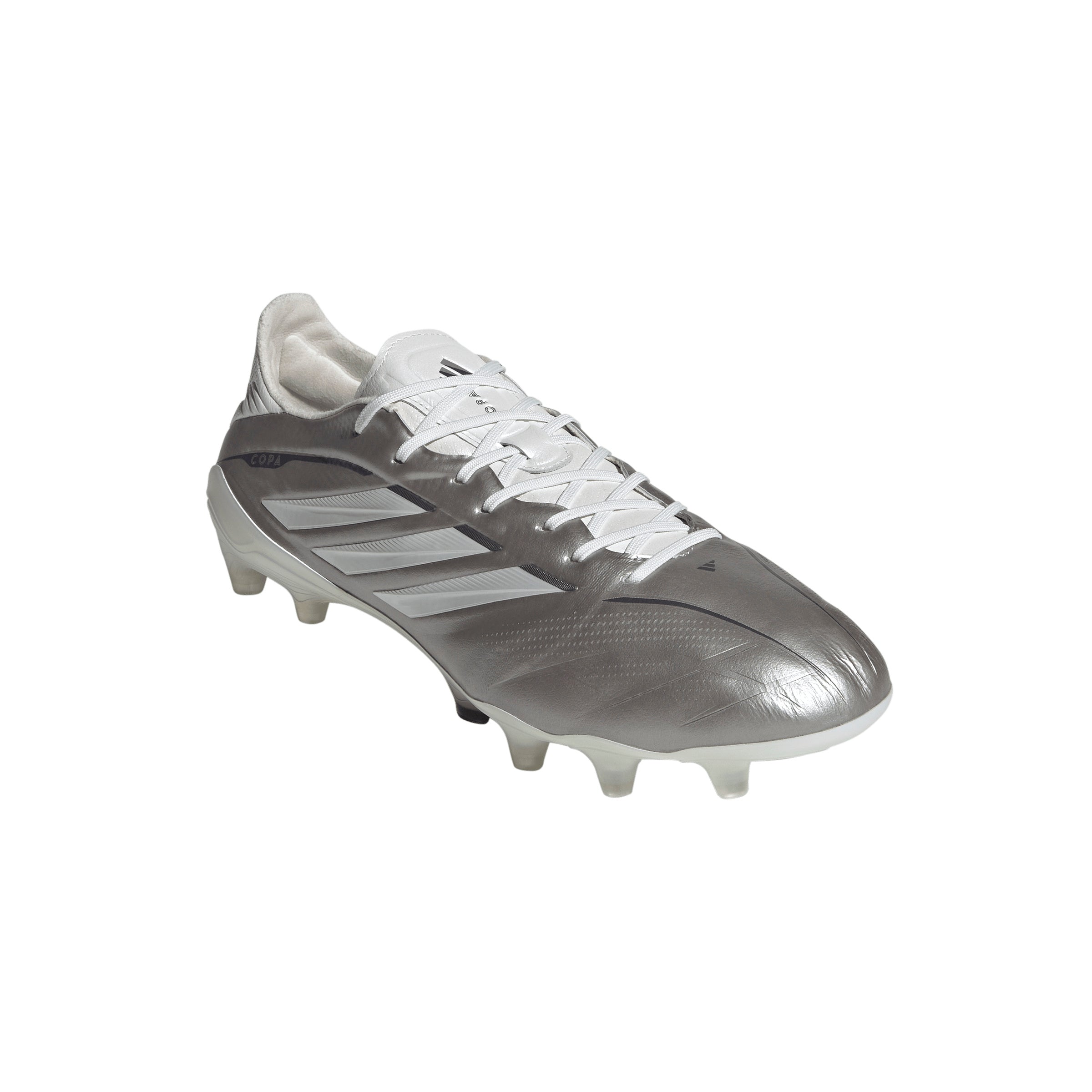 adidas Copa Pure IV Elite FG Firm Ground Soccer Cleats- Taupe Metallic/Zero Metallic/Night Metallic